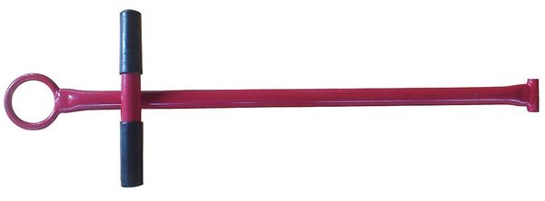 Ring Drawbar, Steel, Length 36 In