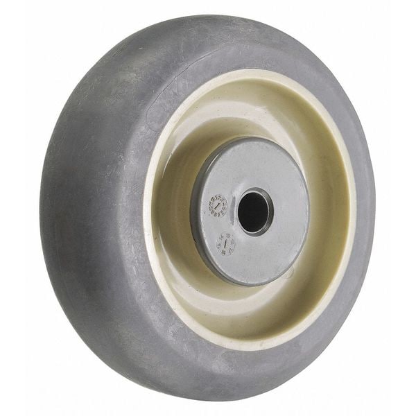 Caster Wheel, 3-1/2 in., 250 lb, 70 Shore A