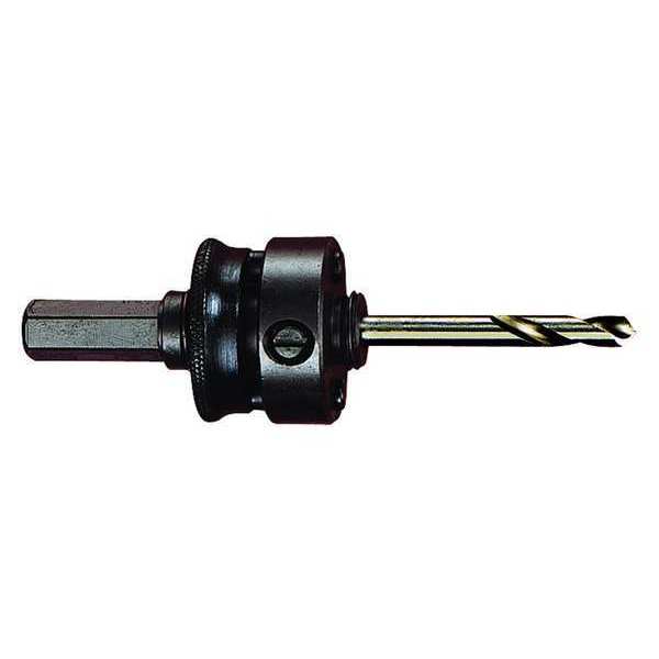 Carbide Hole Saw Arbor w/ Pilot Drill
