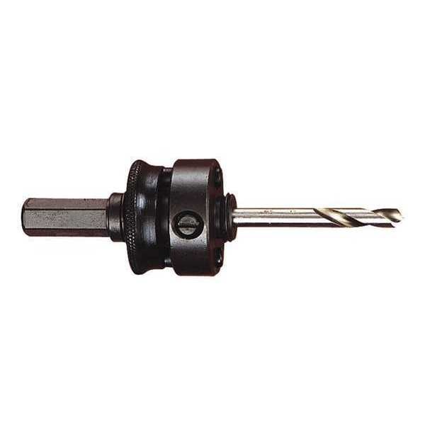 Extended Length Hole Saw Arbor w/ Pilot