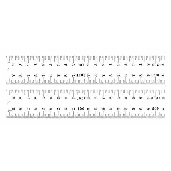 Chrome Rule 1800Mm