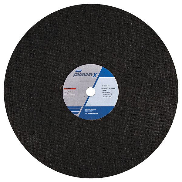 Cut-Off Wheel, 20 in. Dia, ZA/AO, 24G, Black