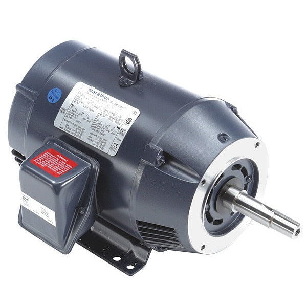 Close-Coupled Pump Motor, 3-Ph, 7-1/2 HP