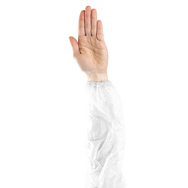Disposable Sleeve, White, 16