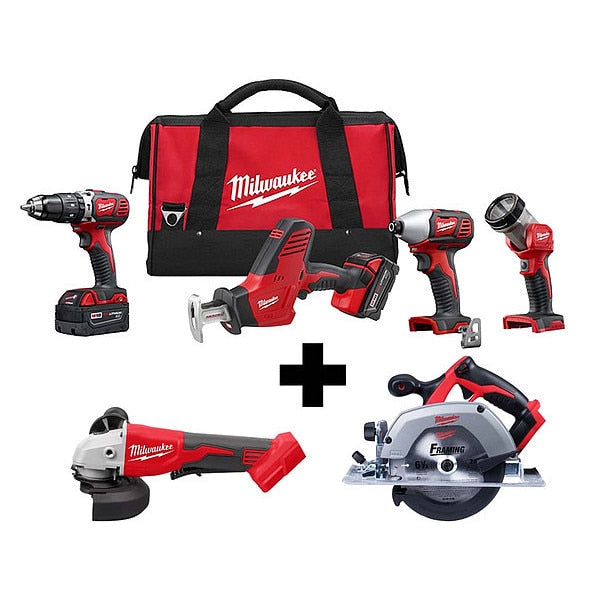 M18 4Tool Kit, M18 Grinder, M18 Circ Saw