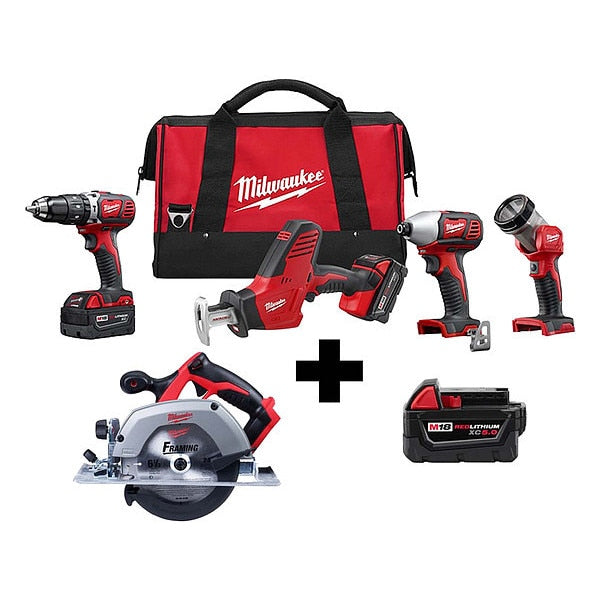 M18 4Tool Kit, M18 6.5 Circ Saw, M18 5.0