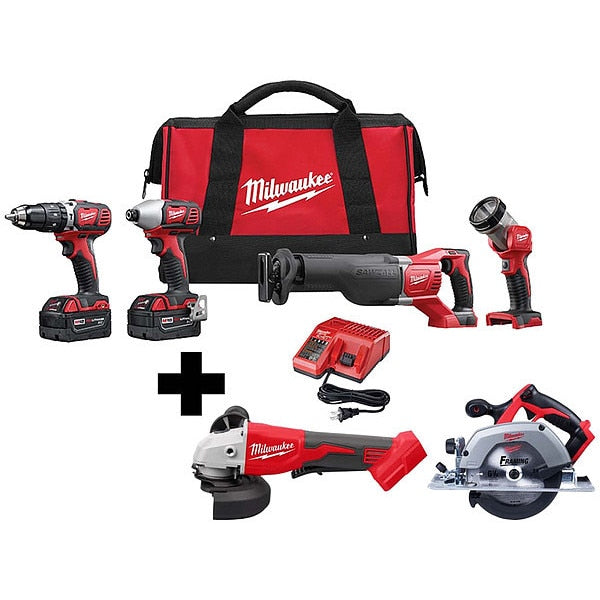 M18 4Tool Kit, M18 Grinder, M18 Circ Saw