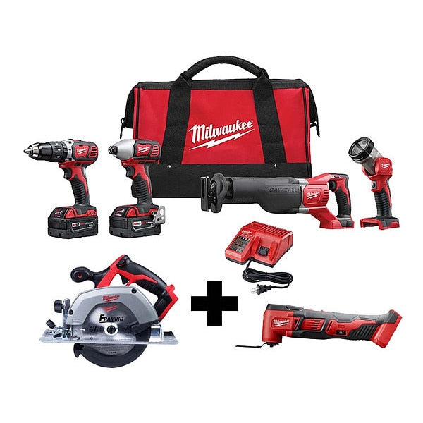 M18 4Tool Kit, M18 Circ Saw, M18 MultiTool