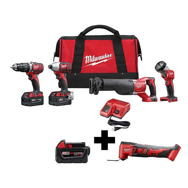 M18 4-Tool Kit, M18 5.0, M18 Multi-Tool