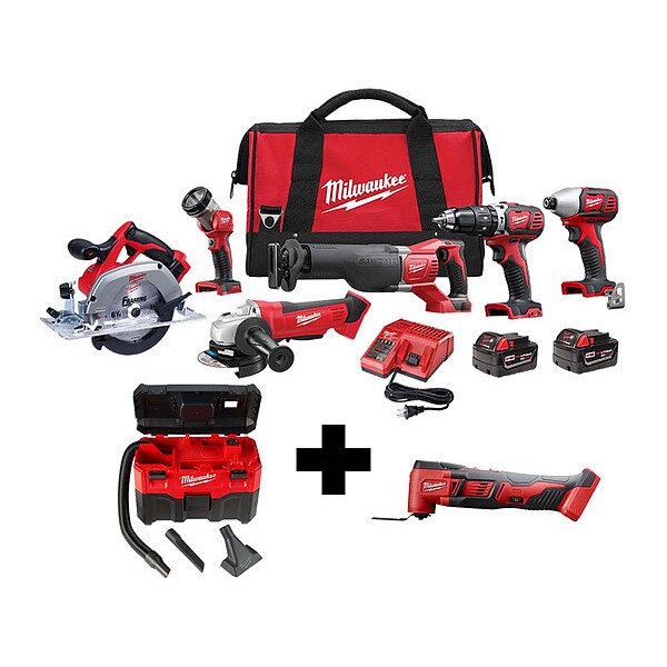 M186-Tool Kit, M18 Vac, M18 Multi-Tool