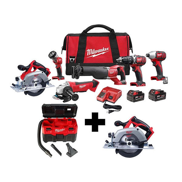 M18 6-Tool Kit, M18 Vac, M18 6