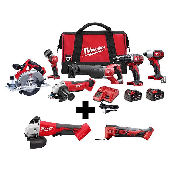M18 6Tool Kit, M18 Grinder, M18 Multi-Tool