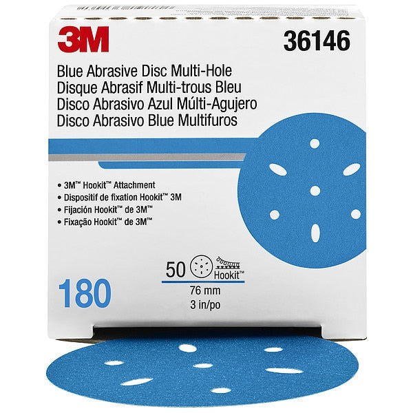 Hookit Blue Disc MultiH, 36146, 3