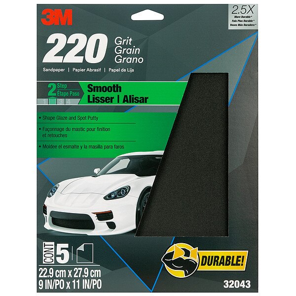 Wetordry Sandpaper, 32043, 9