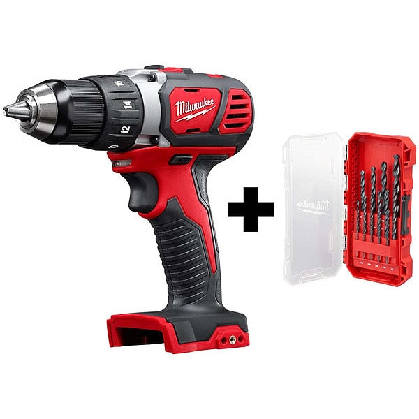 Drill/Driver and Drill Bit Set, 1800 RPM