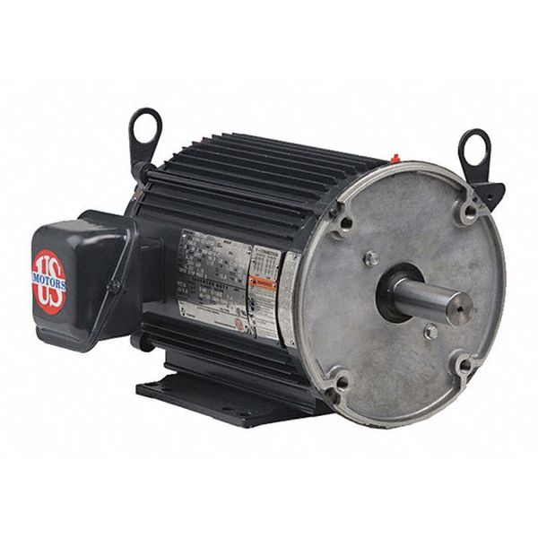 Motor, 3PH, 2HP, 1200,208-230/460V, WD 184TC