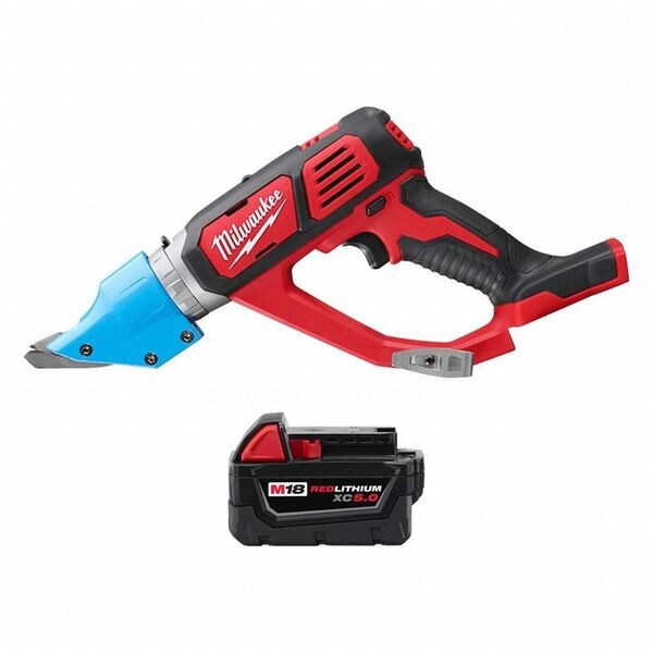 M18 14 Gauge Shear, M18 5.0 Pack