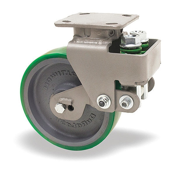 Aerospace Spring Loaded Workhorse Swivel Caster, 8