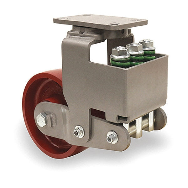 Aerospace Spring Loaded Forge Master Swivel Caster, 6