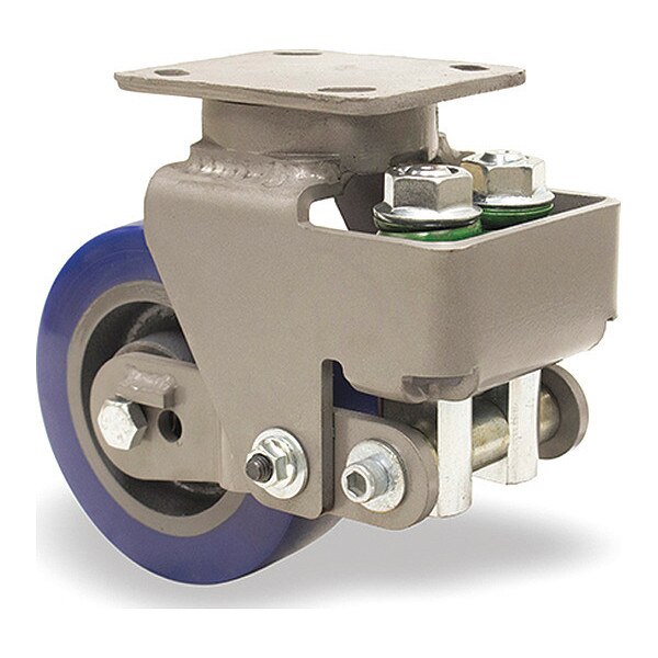 Aerospace Spring Loaded Workhorse Swivel Caster, 6