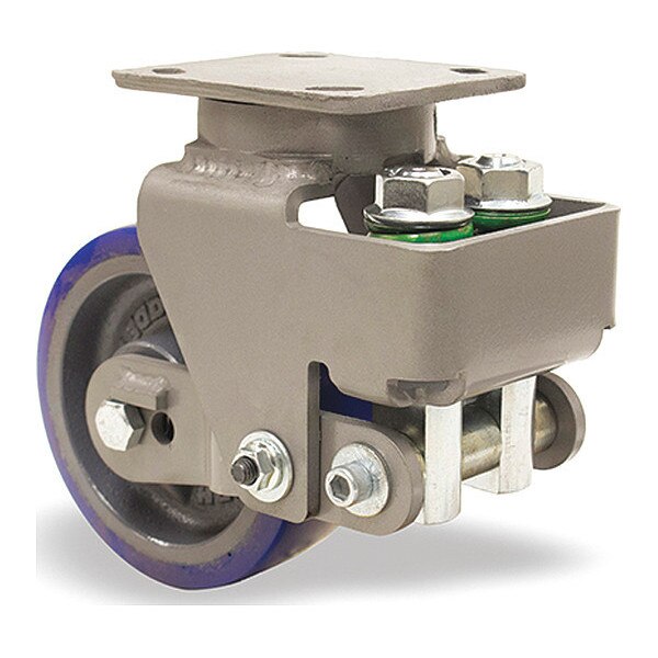 Aerospace Spring Loaded Workhorse Swivel Caster, 6