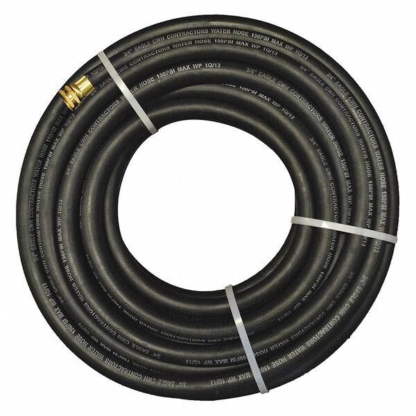 Contractrs Rubber Water Hose, 5/8