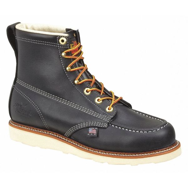 Boot, Black, Moc Toe, 6