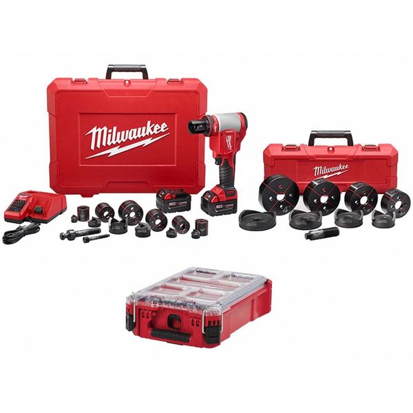 Knockout Tool and Organizer, 18V DC