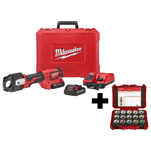 M18 600 MCM Crimper, 600 MCM Die Kit
