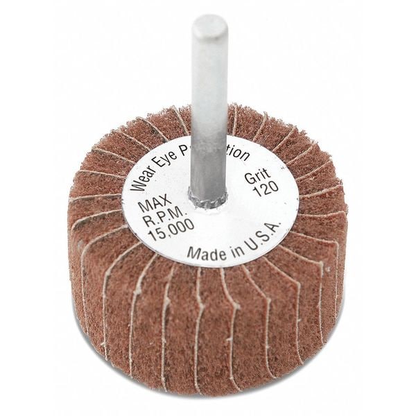 Flap Whl, 3x1x1/4, V Fine, 180G