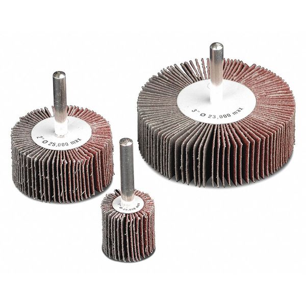 Flap Whl, 2x1x1/4, A/O, 60G