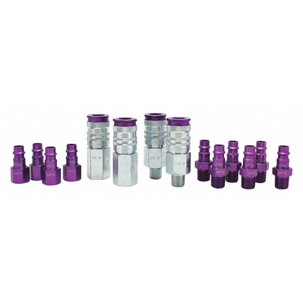 Hi-Flw PRO Set, V-Style, Prpl, 1/4