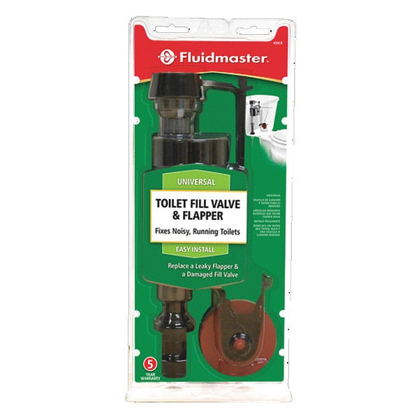 Toilet Fill Valve - Toilet Flapper Kit