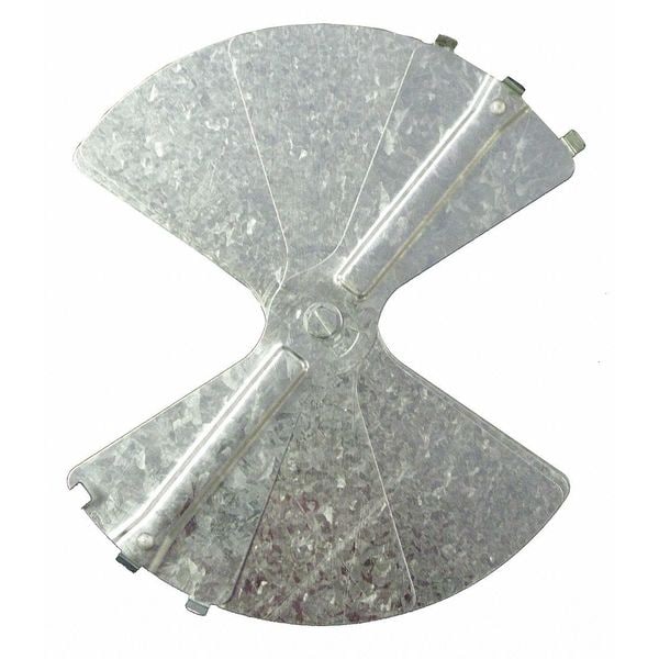 Balancing Damper, Radial, Galvanized steel, 14