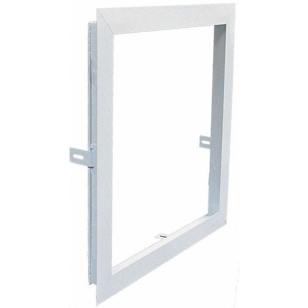 Plaster Frame for Lay-In Air Diffuser, 2' x 2', Wht, PK2