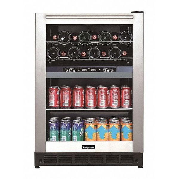 Dual-Zone Built-In Beverage Center