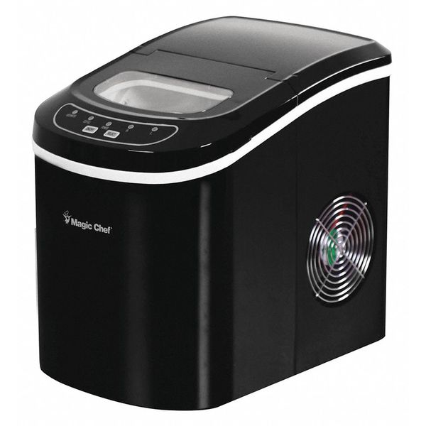 Portable Countertop Ice Maker, 27 lb., Blk