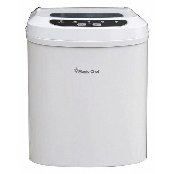 Portable Countertop Ice Maker, 27 lb., Wht
