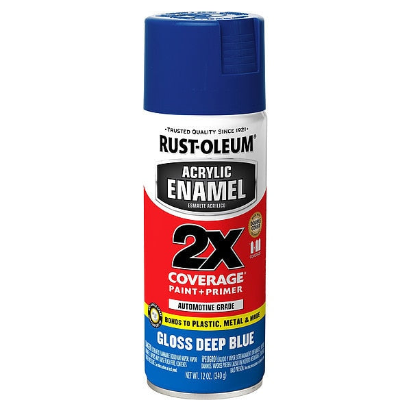 Acrylic Enamel, Gloss Blue, PK6