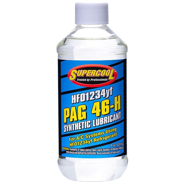 A/C Compressor PAG Lubricant Bottle Yellow, 1 PK