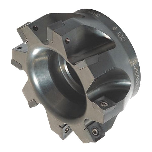Indexable Face Mill, M690 Series, High Speed Steel, 10.00mm Depth of Cut