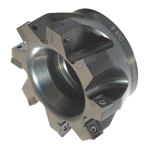 Indexable Face Mill, M690 Series, High Speed Steel, 10.00mm Depth of Cut