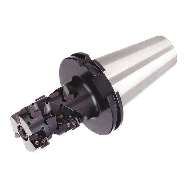 Indexable Square Shoulder End Mill, M390 Series, High Speed Steel, 3.3460 in Depth of Cut