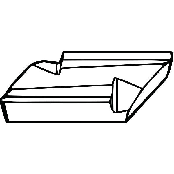 Parallelogram Turning Insert, KNUX, 0.50mm
