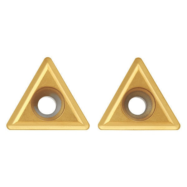 Triangle Turning Insert, Triangle, 3/8 in, TPHH, 0.0312 in, Carbide