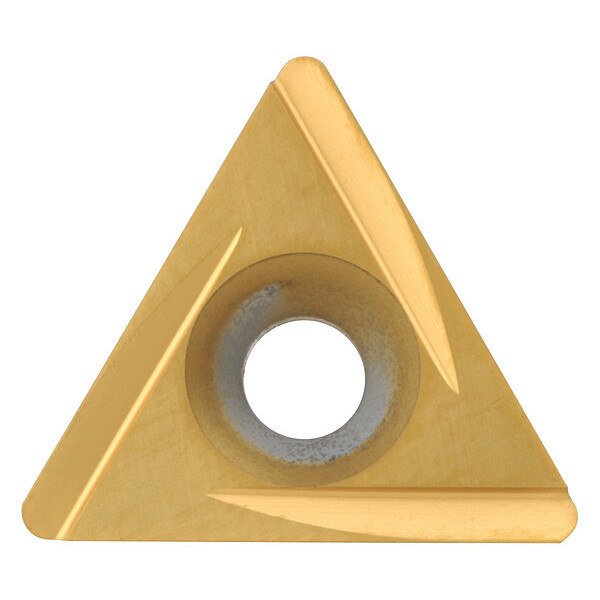 Triangle Turning Insert, Triangle, 3/8 in, TPHH, 0.3125 in, Carbide