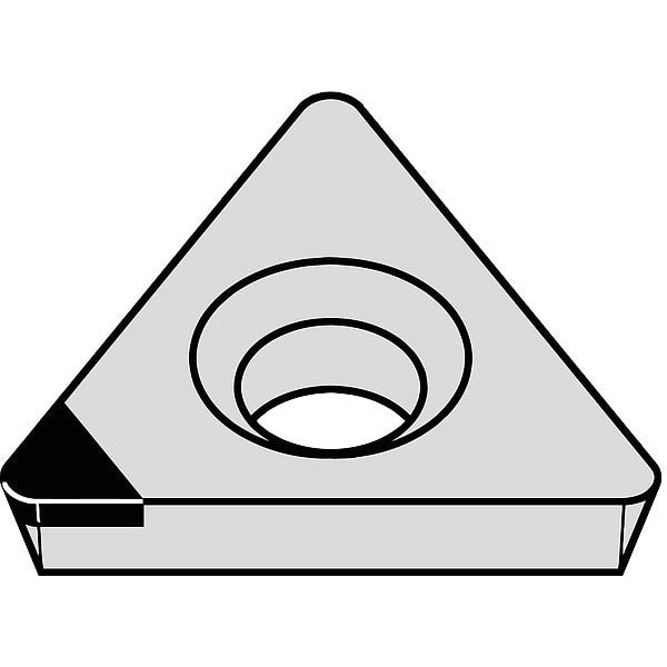 Triangle Turning Insert, Triangle, 1/4 in, TPHB, 0.15 in, Diamond