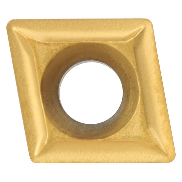 Diamond Turning Insert, Diamond, 1/4 in, CPHH, 80  Degrees, 1/64 in, Carbide