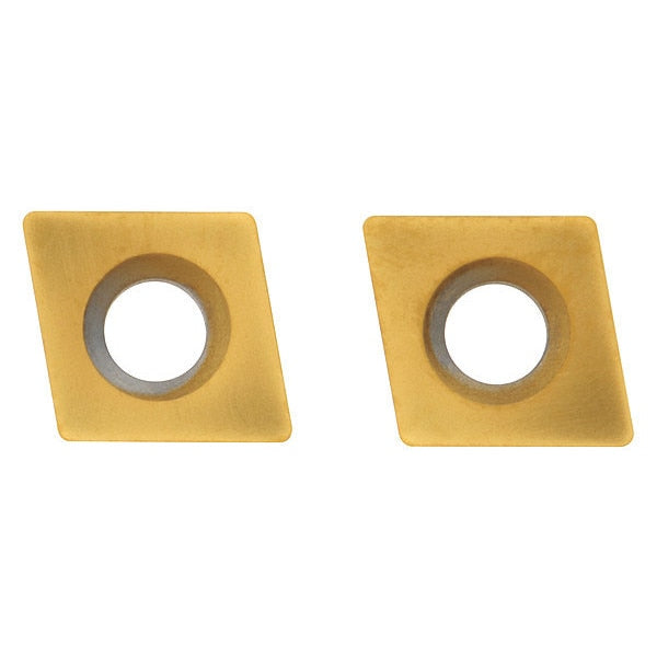Diamond Turning Insert, Diamond, 1/4 in, CPHB, 80  Degrees, 1/64 in, Carbide