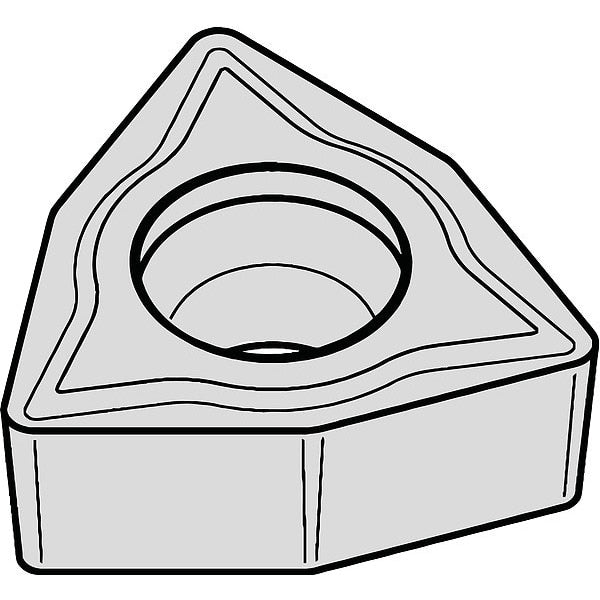 Insert, Trigon, 3/16 in, WPHT, 1/64 in